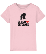 Load image into Gallery viewer, Introducing the "Slash Loves Oatcakes" Kids T-Shirt, a rockin' addition to our Rock My Baby collection!