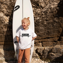 Load image into Gallery viewer, Organic Cotton Junior T Shirt, roll with it....