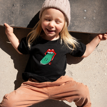 Load image into Gallery viewer, Rock and Roll, Mixing Iconic Rock and Awesome Skate Design, Organic Cotton Toddler Tee