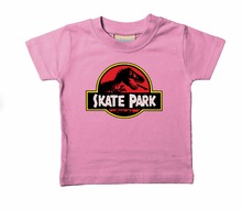 Load image into Gallery viewer, Skate Park Tshirt for the cool kids! Organic Cotton, soft to the skin, Skate Clothing, Coolest Kids around....