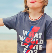 Load image into Gallery viewer, Organic Cotton Junior T Shirt, What Would Bowie Do?