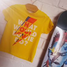 Load image into Gallery viewer, Organic Cotton Junior T Shirt, What Would Bowie Do?