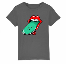 Load image into Gallery viewer, Junior Tee, Combining the ultimate in ROCK n ROLL!! Your Rock and Roller will be in the coolest kid in the Skate Park with this design.