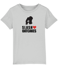 Load image into Gallery viewer, Introducing the "Slash Loves Oatcakes" Kids T-Shirt, a rockin' addition to our Rock My Baby collection!