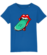 Load image into Gallery viewer, Junior Tee, Combining the ultimate in ROCK n ROLL!! Your Rock and Roller will be in the coolest kid in the Skate Park with this design.
