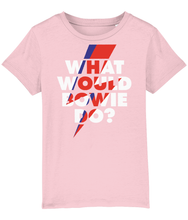 Load image into Gallery viewer, Organic Cotton Junior T Shirt, What Would Bowie Do?
