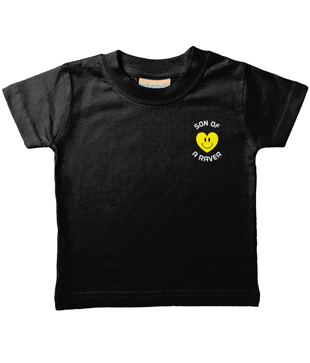 Organic Cotton Soft Toddler T'shirt, Son Of A Raver :)