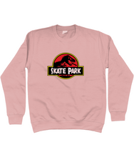 Load image into Gallery viewer, Adults Unisex Skate Park Sweatshirt, will make great oversized jumper for the summer!
