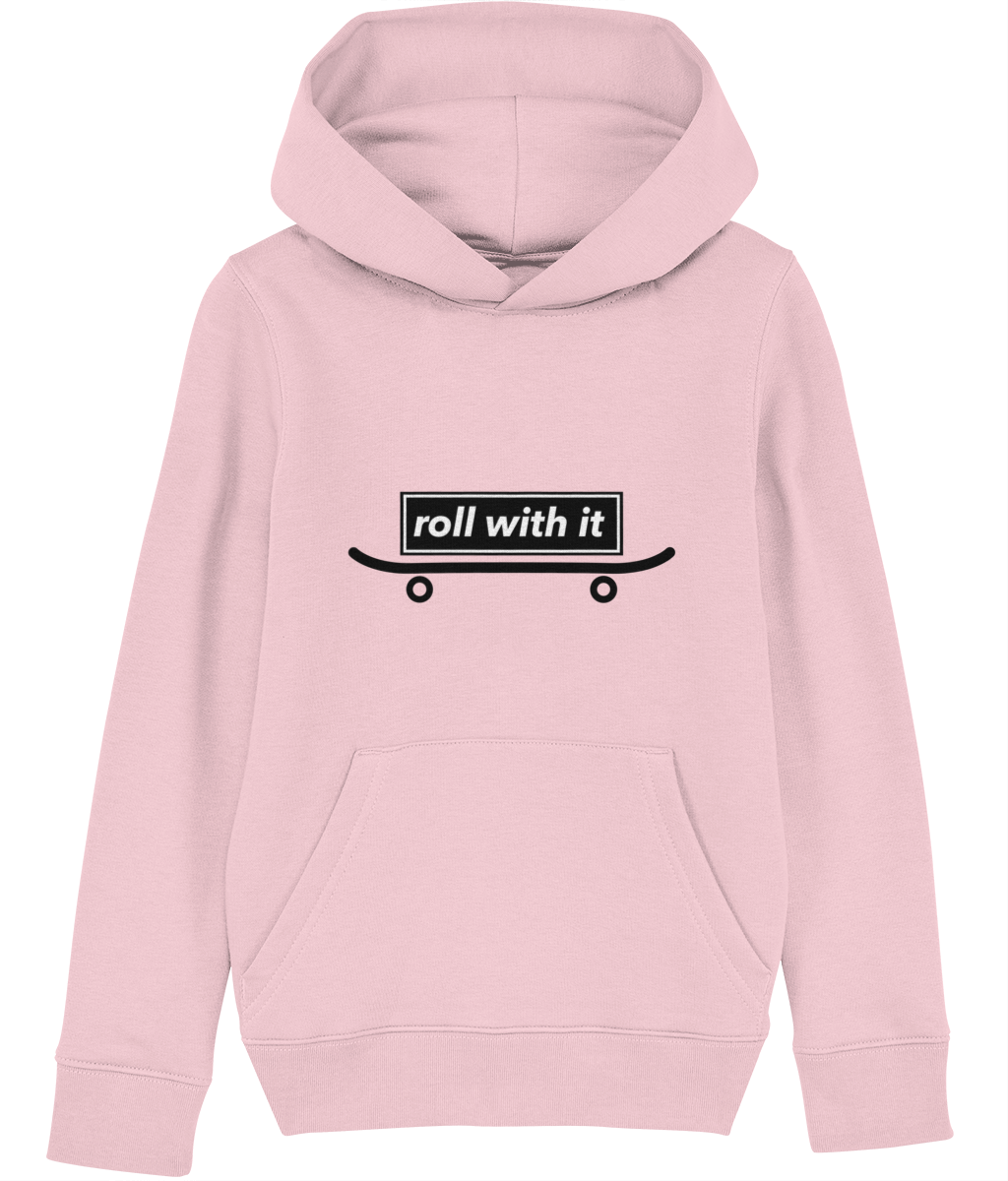 Organic Cotton Junior Hoodie, Roll With It