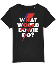 Load image into Gallery viewer, Organic Cotton Junior T Shirt, What Would Bowie Do?