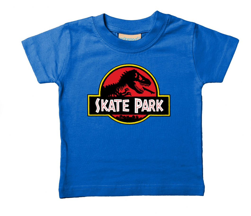 Skate Park Tshirt for the cool kids! Organic Cotton, soft to the skin, Skate Clothing,  Coolest Kids around....