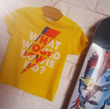 Load image into Gallery viewer, Organic Cotton Junior T Shirt, What Would Bowie Do?
