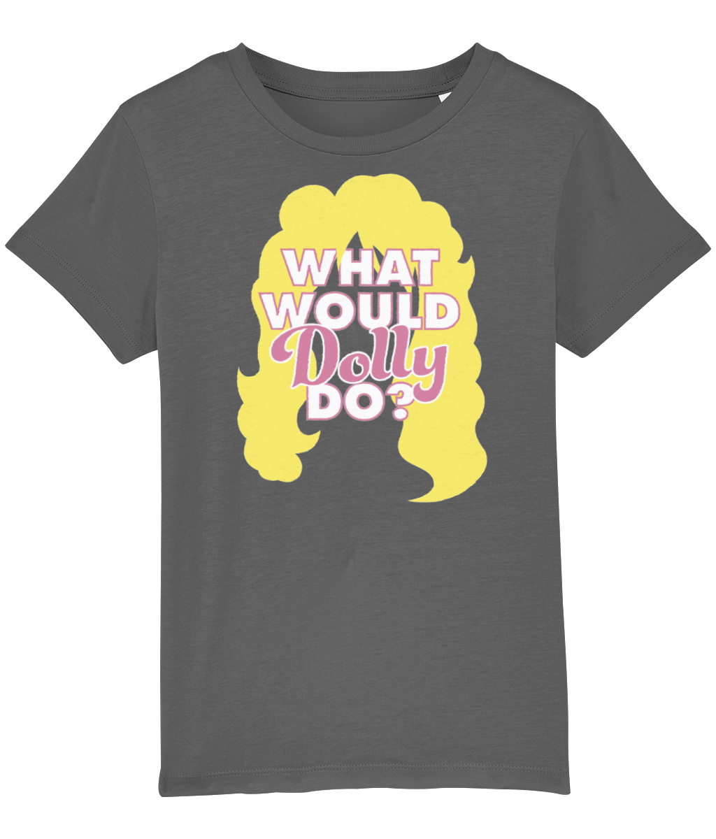 Organic Cotton Junior T Shirt, What Would Dolly Do?