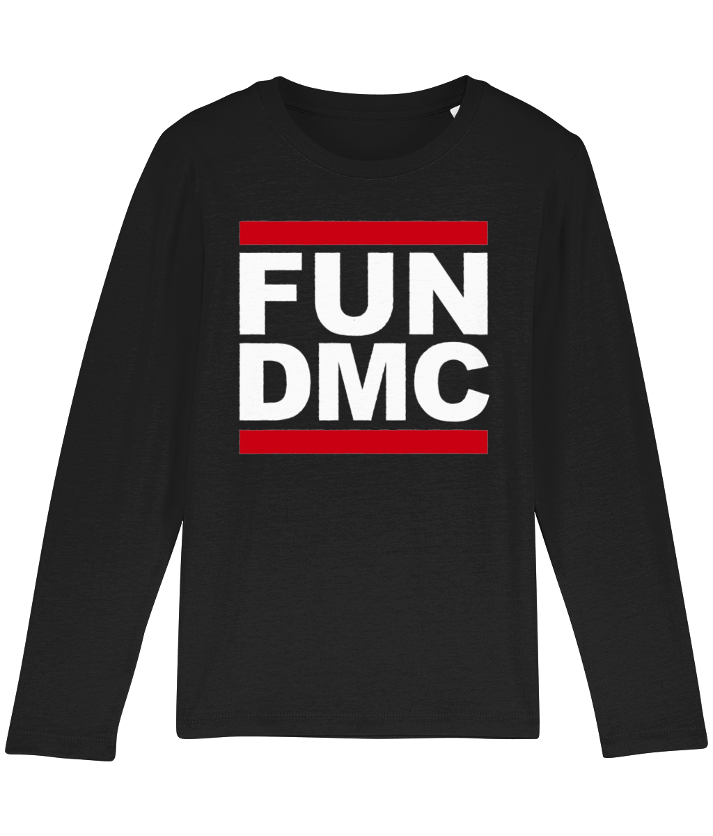 Long Sleeve T Shirt, 100% Organic Soft Cotton, FUN DMC!