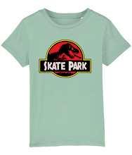 Load image into Gallery viewer, Skate Park Tee, Kids Ultimate Organic Cotton Kids TShirt, Skate for Life, Skate Park, Skate Clothing!
