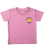 Load image into Gallery viewer, Organic Cotton Soft Toddler T&#39;shirt, Daughter Of A Raver :)
