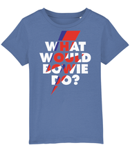 Load image into Gallery viewer, Organic Cotton Junior T Shirt, What Would Bowie Do?
