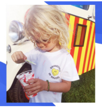 Load image into Gallery viewer, Organic Cotton Soft Toddler T&#39;shirt, Grandchild Of Ravers!
