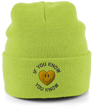 Load image into Gallery viewer, Adult Beanie, If you know you Know.....
