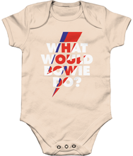Load image into Gallery viewer, Soft Organic Cotton Baby Grow, What Would Bowie Do?

