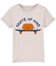 Load image into Gallery viewer, Organic Cotton Soft Junior T&#39;shirt, it&#39;s just a &quot;Skate Of Mind&quot;!
