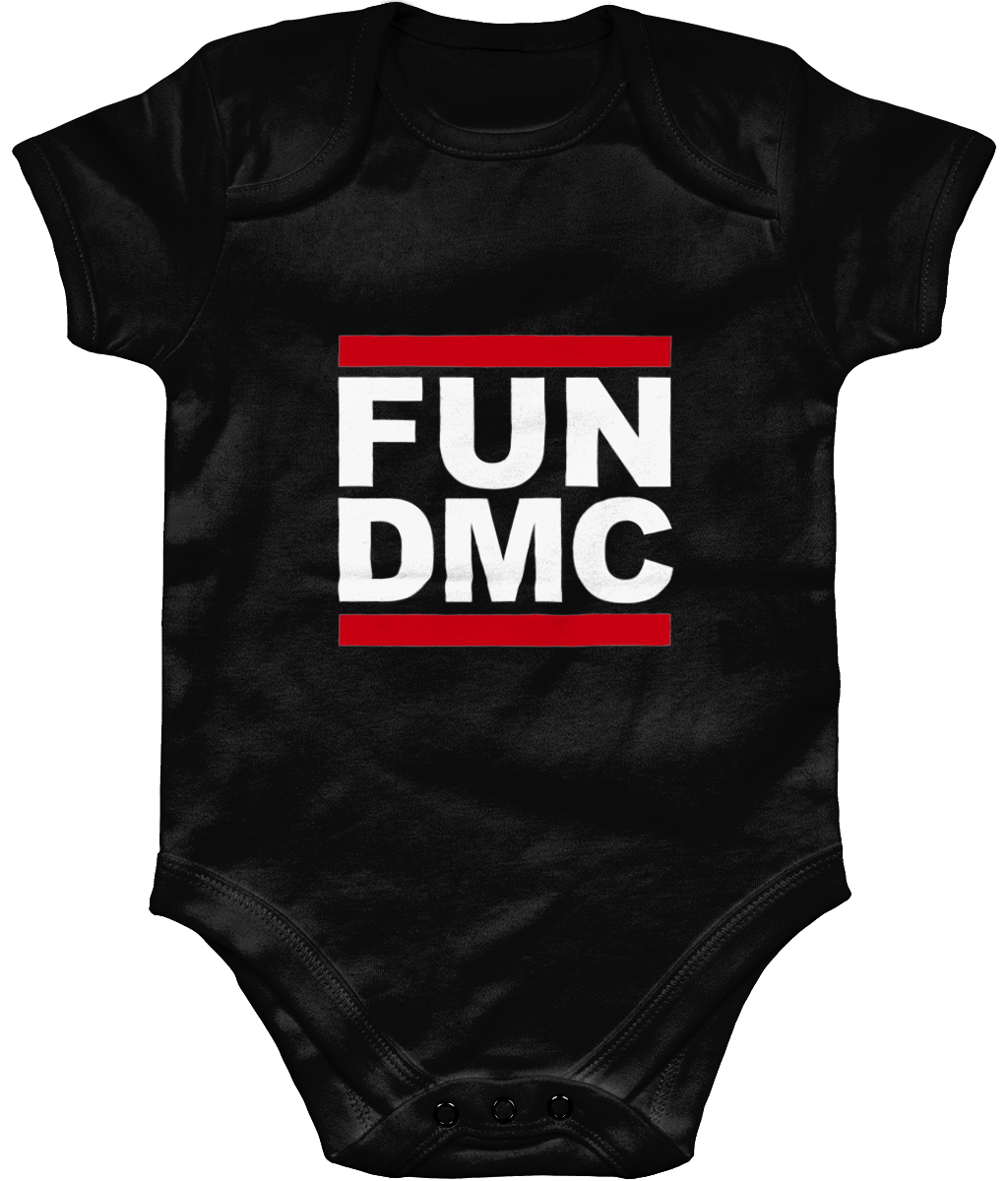 Soft Organic Cotton Baby Grow! FUN DMC!