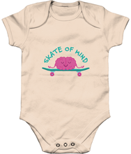 Load image into Gallery viewer, Soft Organic Cotton Baby Grow! Its Just a &#39;Skate of Mind&#39;
